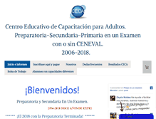 Tablet Screenshot of ceca.com.mx