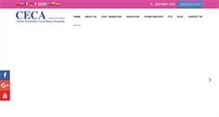 Desktop Screenshot of ceca.com.au