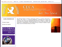 Tablet Screenshot of ceca.cc