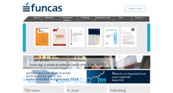 Desktop Screenshot of funcas.ceca.es